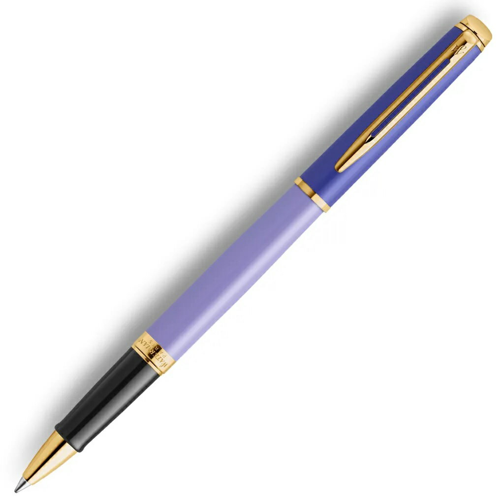 WATERMAN 威迪文 雋雅系列 真彩 紫色金夾 鋼珠筆【領券滿額再折千8/31止】