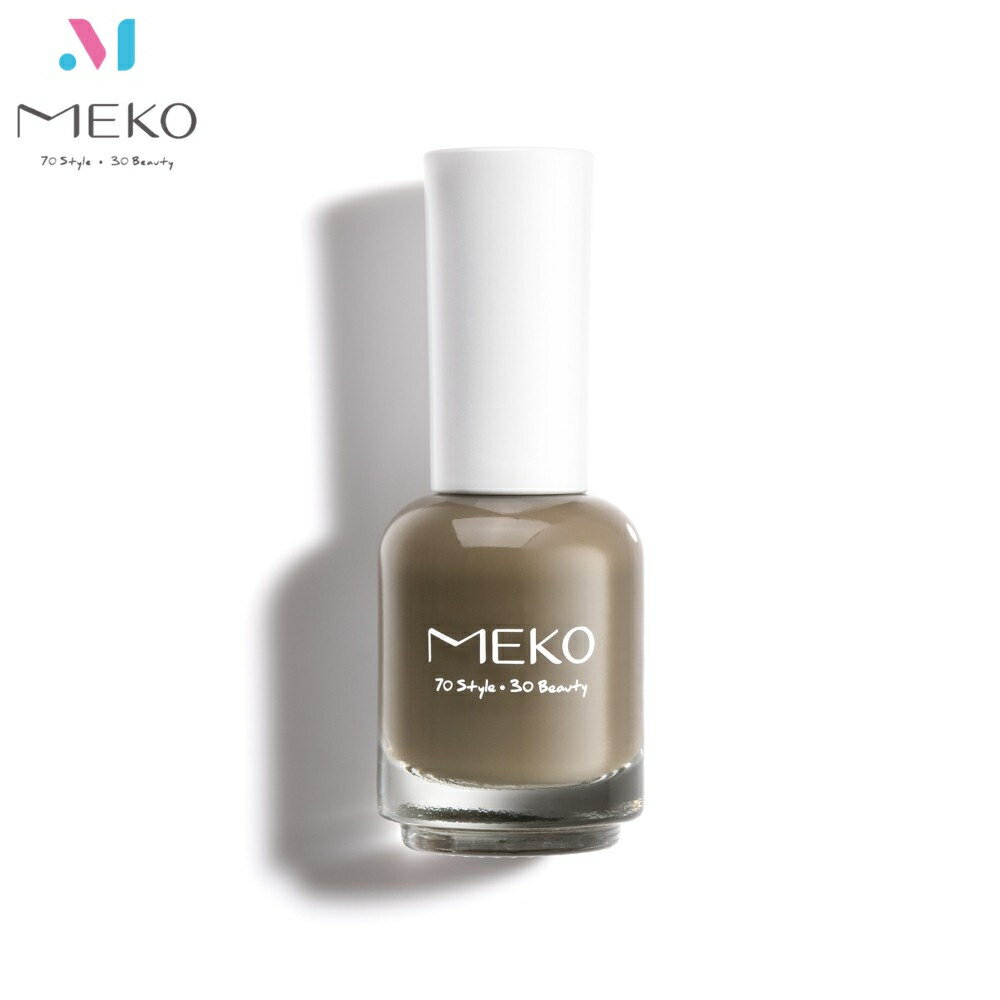 MEKO 雷根寶盒指甲油 - 19 黑巧克力 /果凍色指甲油【官方旗艦店】