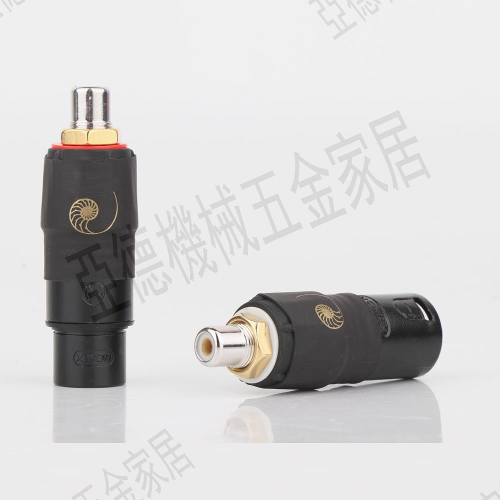 CARDAS卡達斯XLR平衡轉RCA轉接頭卡儂公轉RCA蓮花母XLR卡儂轉RCA【亞德機械五金家居】 2