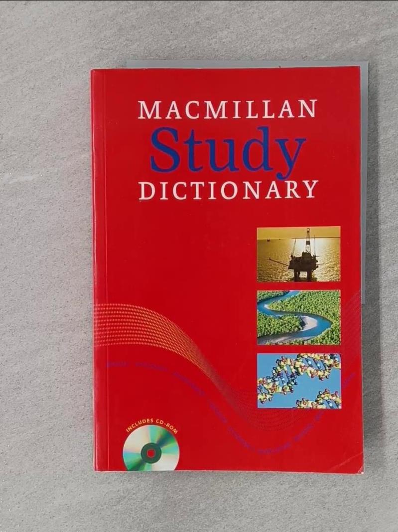 【書寶二手書T1／字典_UHS】Macmillan Study Dictionary(With CD-ROM)_Macmillan U.K.