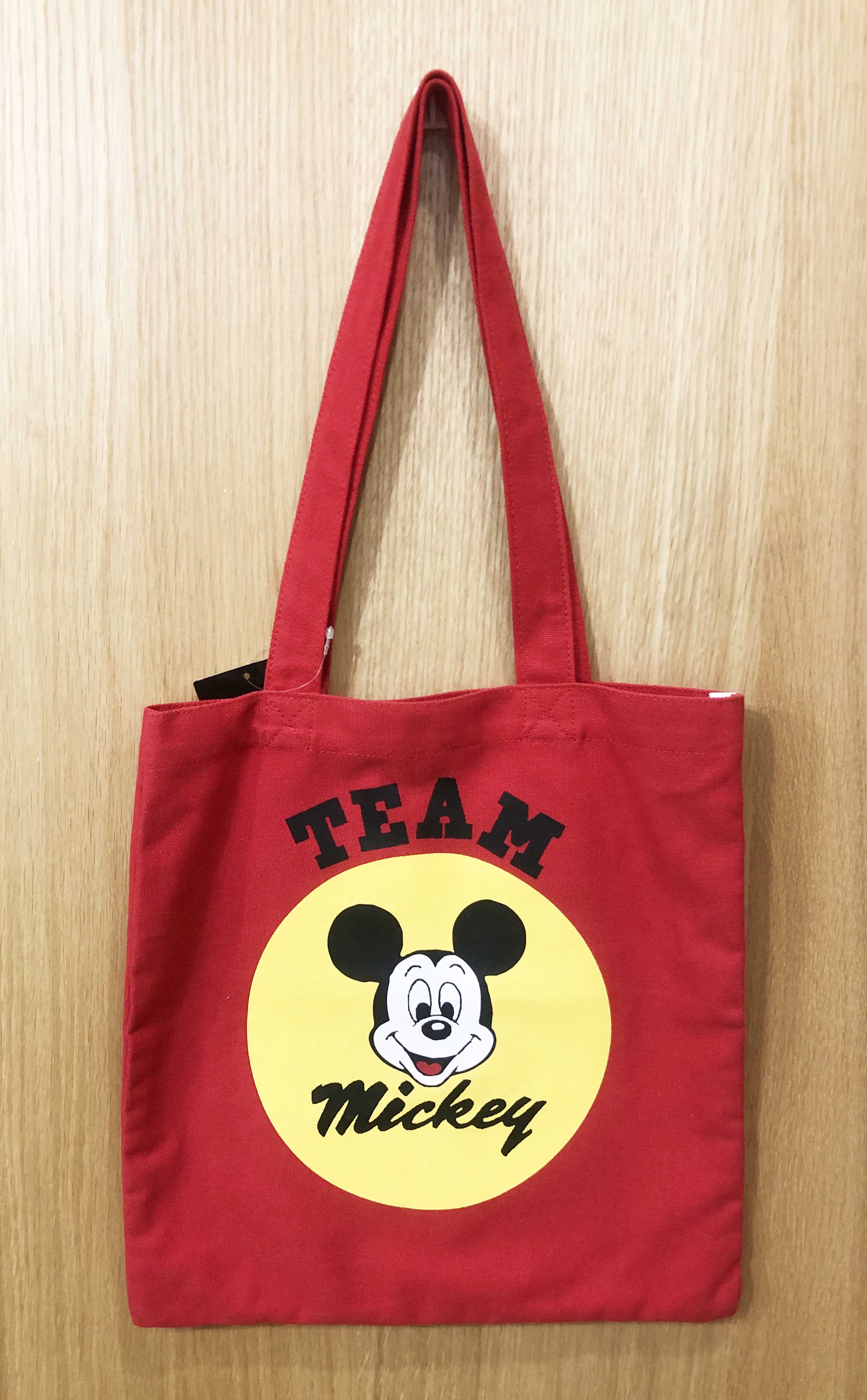 【震撼精品百貨】Micky Mouse_米奇/米妮 ~迪士尼 Disney 米奇帆布托特包*70360