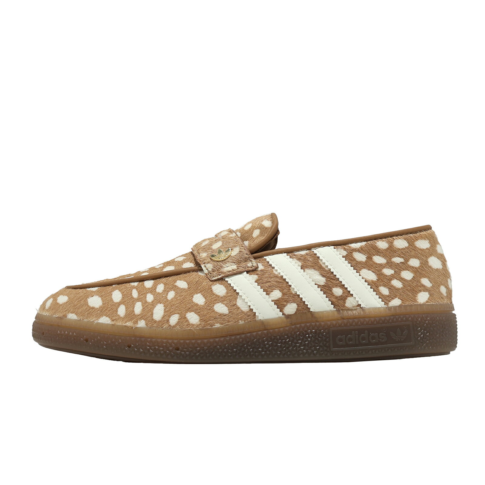 adidas 愛迪達 樂福鞋 Handball Spezial Loafer W 女鞋 男鞋 鹿紋 棕 LC3889