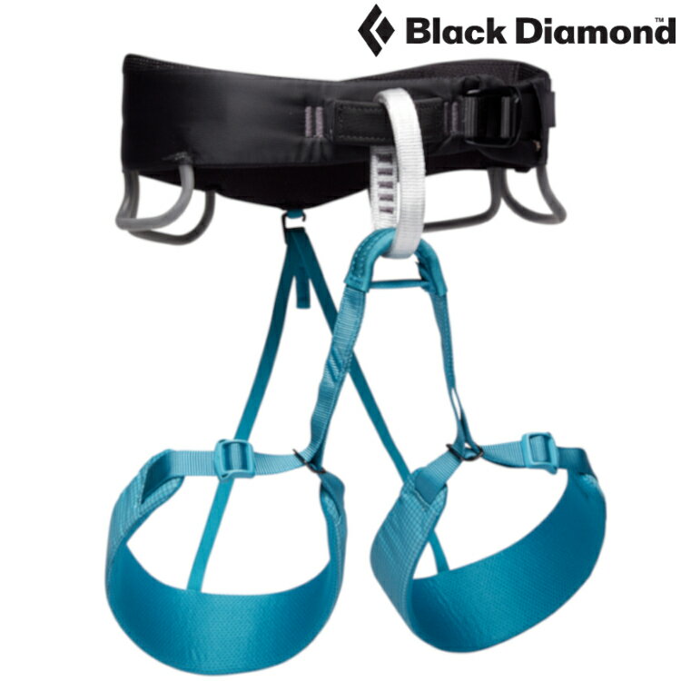 Black Diamond Momentum 女款 登山攀岩座帶/吊帶 651102 水藍 AQVD