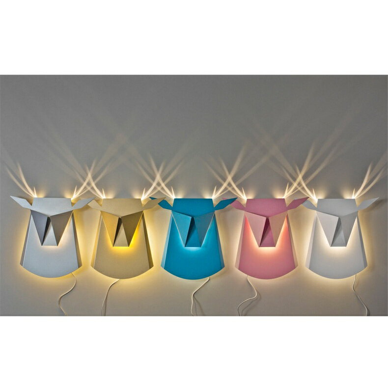 Antlers 鹿角壁燈 鹿頭造型 裝飾壁燈 LED 110-220V 5