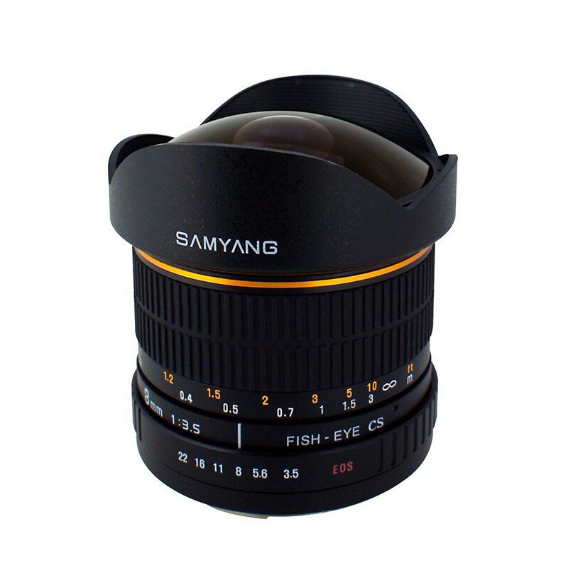 Samyang鏡頭專賣店:Samyang 8mm F3.5 Fisheye lens Samsung NX (魚眼 NX 100 NX 200)(保固二個月)