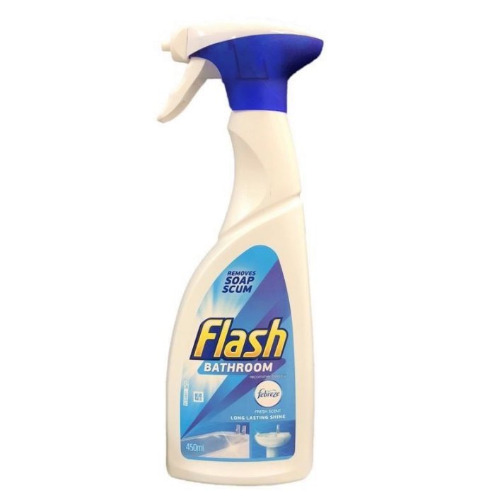 Flash 浴室 清潔劑 450ml 與Febreze的清香結合 英國進口 歐洲製造