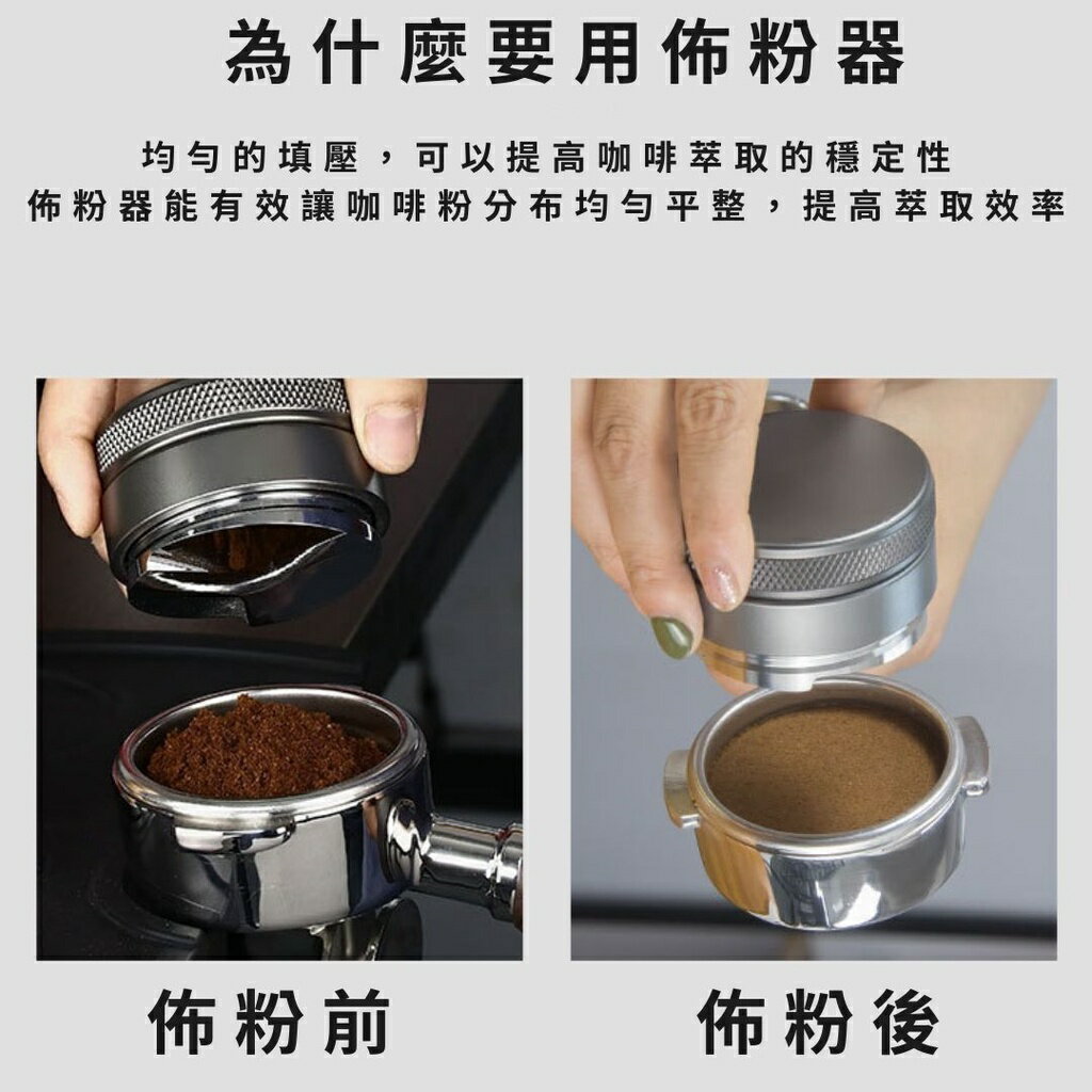 『船鼻子』咖啡壓粉器 馬卡龍壓粉器 不鏽鋼壓粉器 馬卡龍壓粉器 填壓器 壓粉垂 304不銹鋼 台灣現貨 1