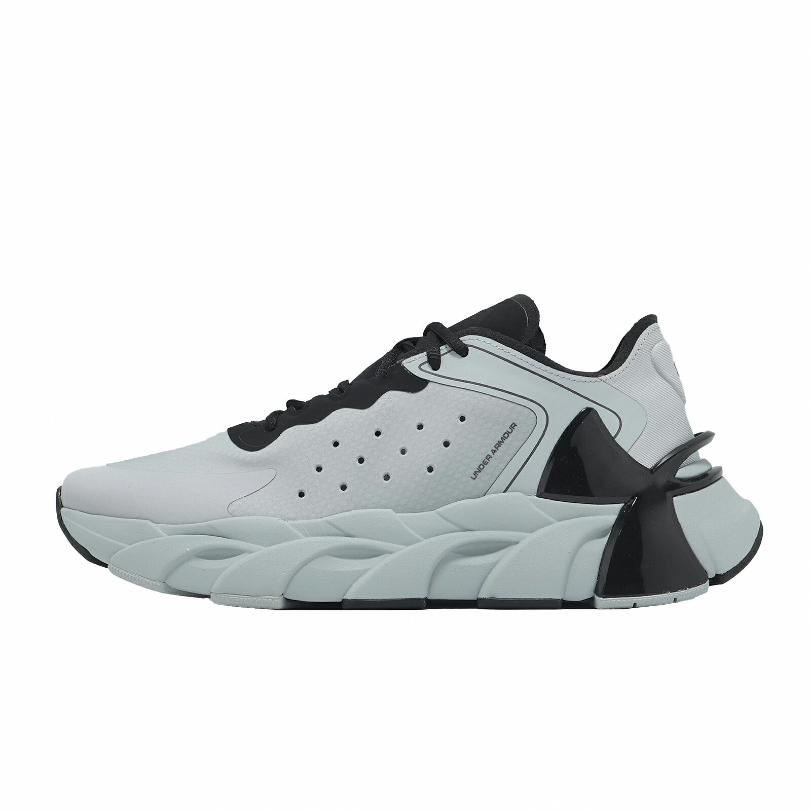 Under Armour UA 訓練鞋 Halo Trainer 男鞋 灰 黑 健身 穩定 支撐 運動鞋 6007640011