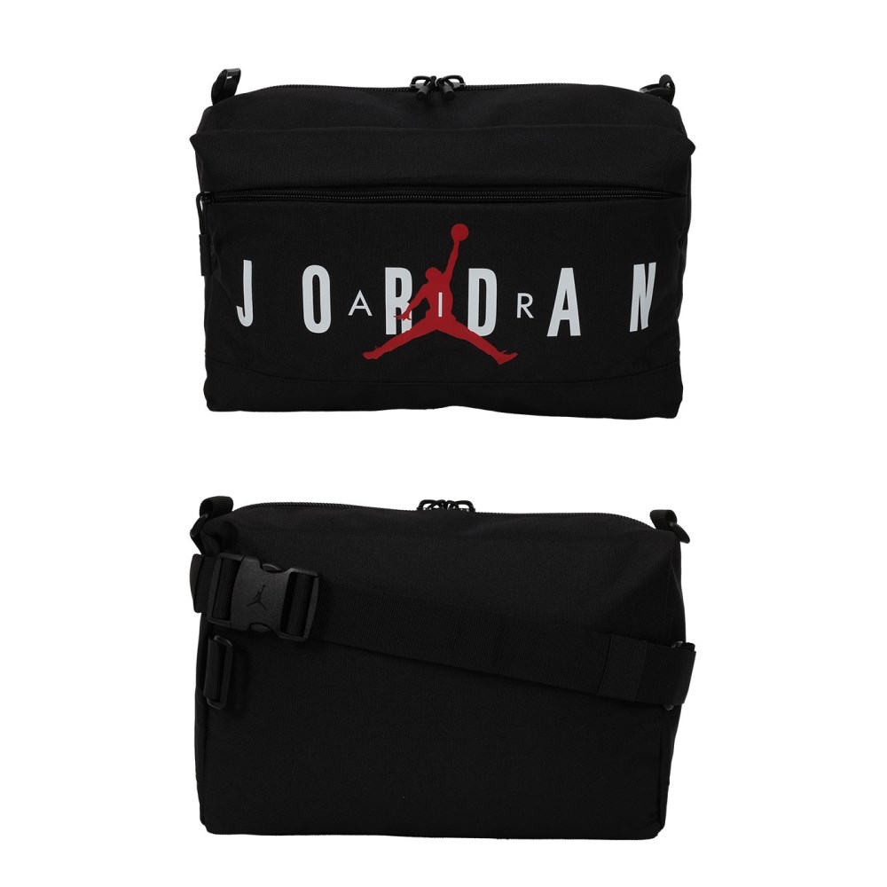 NIKE JORDAN 大型斜肩包(免運 側揹包 手提包 肩揹包「JD2513031AD-002」≡排汗專家≡