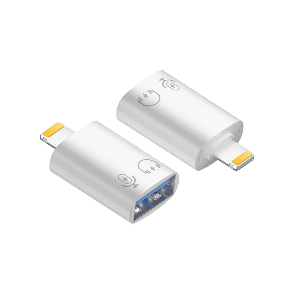 Kamera USB-A(母) 轉Lightning(公) OTG 轉接頭 充電 5Gbps 傳輸 iPhone轉接頭