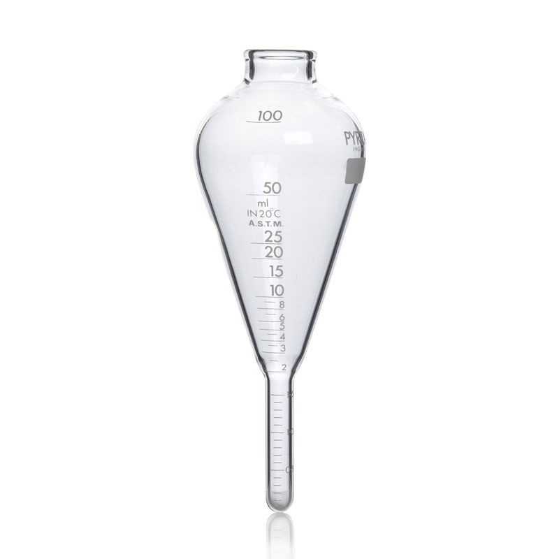 《PYREX》梨形離心管 石油測試用 Tube, Centrifuge, Heavy duty