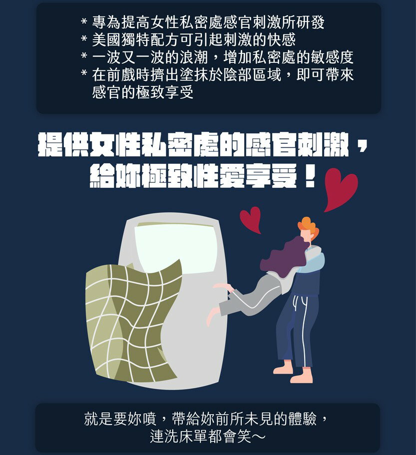 『女性催情聖品』淫汁-就是要妳噴 - 女性敏感高潮液(濃縮版)【贈潤滑液】 9