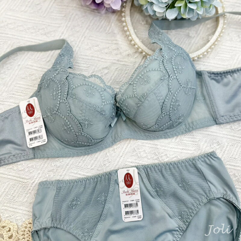曼黛瑪璉 現貨 包覆提託經典 R624101【B-E罩杯】沉穩綠CG 內衣-喬妮內衣專賣