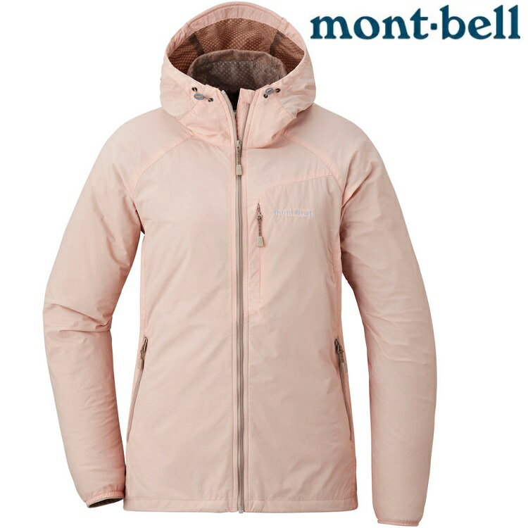 特價款 Mont-Bell Light Shell Parka 女款 風衣外套/連帽風衣夾克 1106646 CPK 珊瑚粉