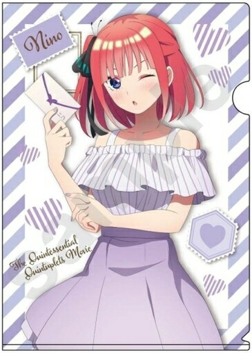 中野二乃Letter A4檔案夾電影五等分的新娘