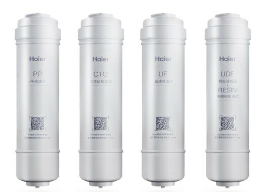 【海爾Haier 】生飲級超濾淨水器 替換濾芯一年份6入(PP*2+CTO*2+UF+UDF)