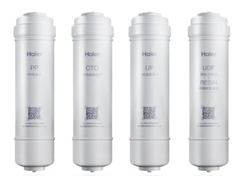 【海爾Haier 】生飲級超濾淨水器 替換濾芯一年份6入(PP*2+CTO*2+UF+UDF) 0