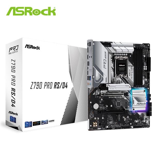 ASRock 華擎 Z790 Pro RS/D4 ATX INTEL 主機板