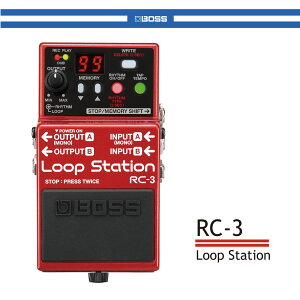 【非凡樂器】BOSS RC-3 Loop Station 樂句循環工作站 效果器