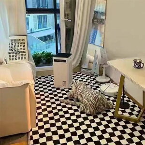 棋盤格地毯臥室客廳現代簡約北歐ins風房間床邊茶幾沙發格子地毯
