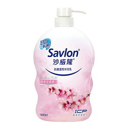 Savlon 沙威隆 抗菌溫和 沐浴乳-清香花果調 1000ml