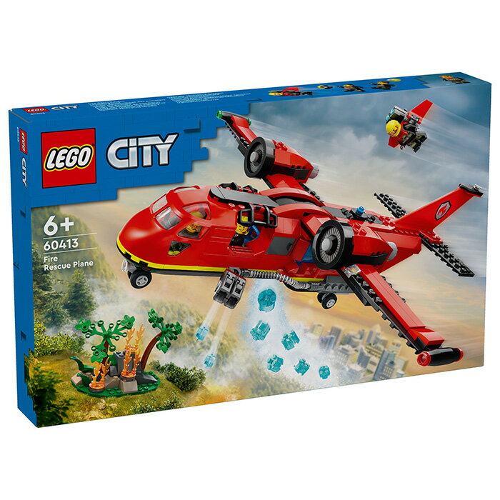 LEGO 樂高 CITY 城市系列 60413 消防救援飛機 【鯊玩具】