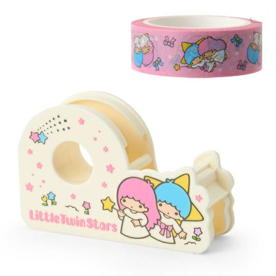 【震撼精品百貨】Little Twin Stars KiKi&LaLa 雙子星小天使 日本Sanrio三麗鷗 雙子星迷你膠帶切割器*32128