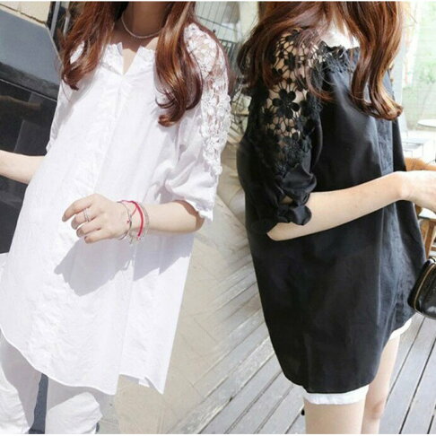 中大尺碼女裝 短袖T恤 露肩上衣 雪紡衫 寬鬆T恤 百搭 中長版t恤 櫻桃嚴選 胖mm 上班OL最愛 休閒上衣 0