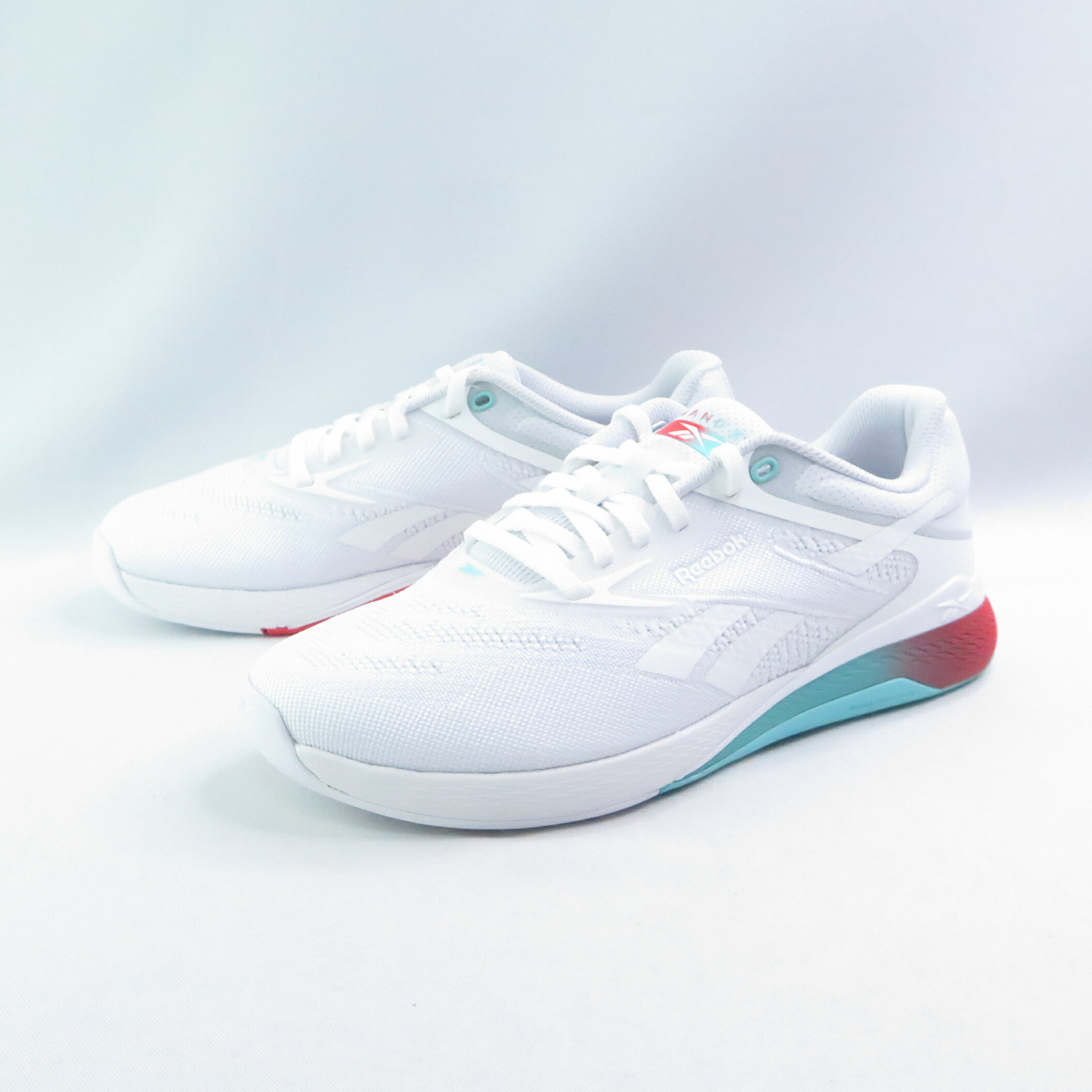 REEBOK NANO X5 100238428 女 訓練鞋 多功能 健身 重訓 白紅綠【iSport愛運動】