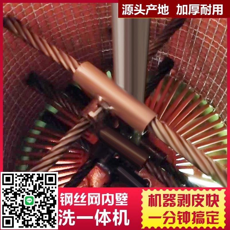 青皮核桃脫皮機山桃杏核酸棗脫肉機分離機去青皮機剝皮機小型家用