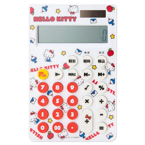 Hello Kitty 計算機 文具 KT 凱蒂貓 日貨 正版授權 J00010097