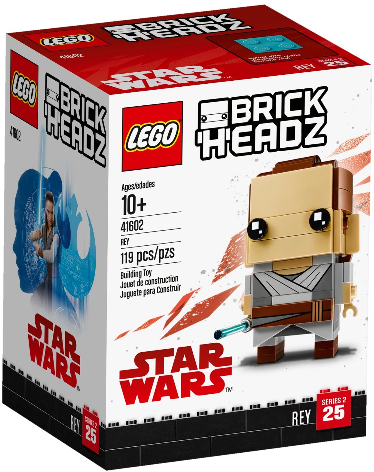 ☆勳寶玩具舖【LEGO 樂高】Brick Headz 41602 星際大戰 Star Wars 芮 Rey