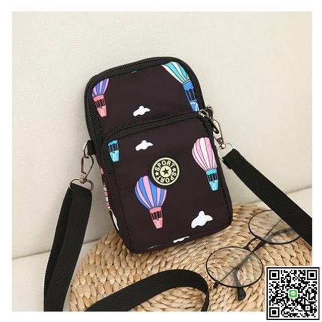 斜挎手機包女中老年新款迷你小包包豎款零錢包小百搭單肩帆布包包-UM.有米家居