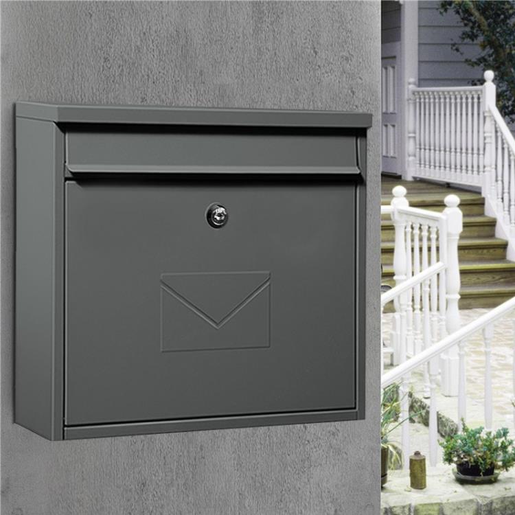 固盾MAILBOX信箱大號歐式別墅郵箱室外掛牆小區家用快遞信報箱