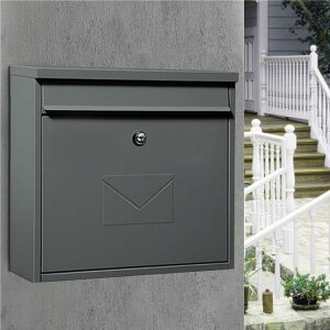 固盾MAILBOX信箱大號歐式別墅郵箱室外掛牆小區家用快遞信報箱