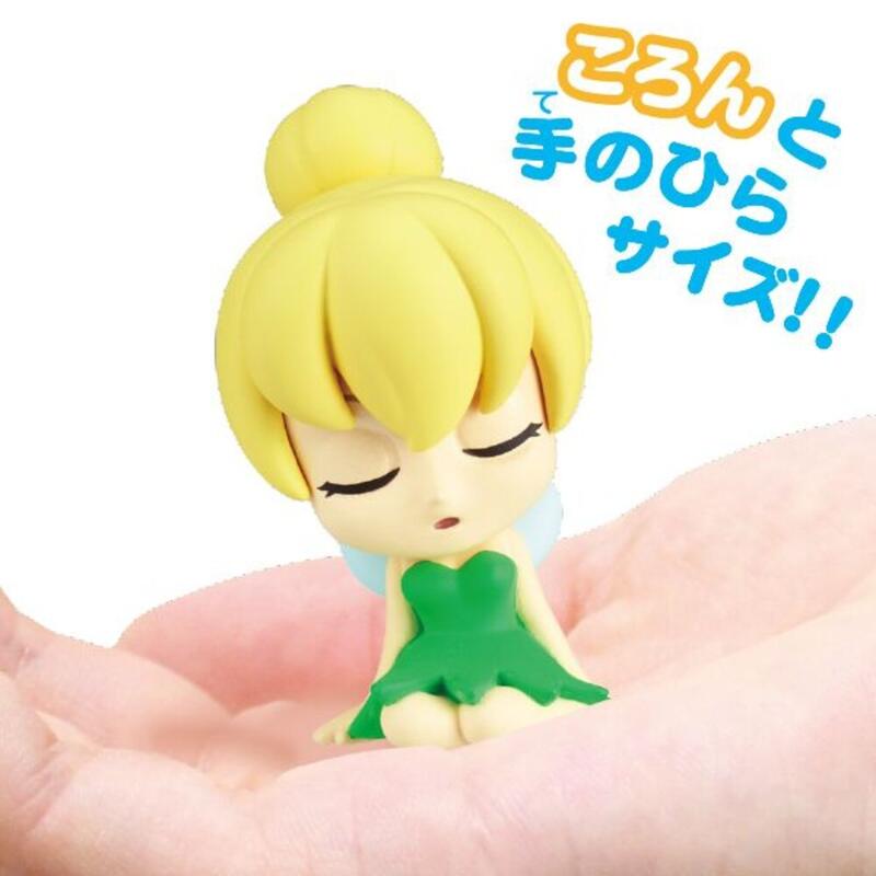 T-ARTS 轉蛋 扭蛋 奇妙仙子倚肩公仔 奇妙仙子倚肩睡眠公仔 小飛俠彼得潘 叮噹 睡覺 休眠 全5款 整套販售 1