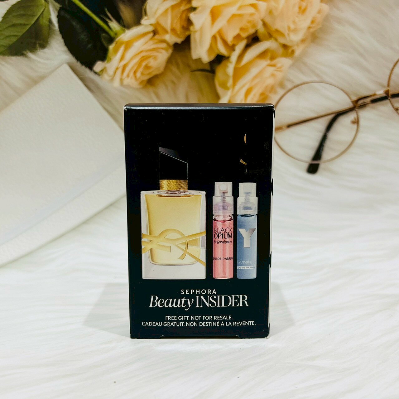 YSL 自由 女性淡香精 小香禮盒 (小香7.5ml+針管小香x2)