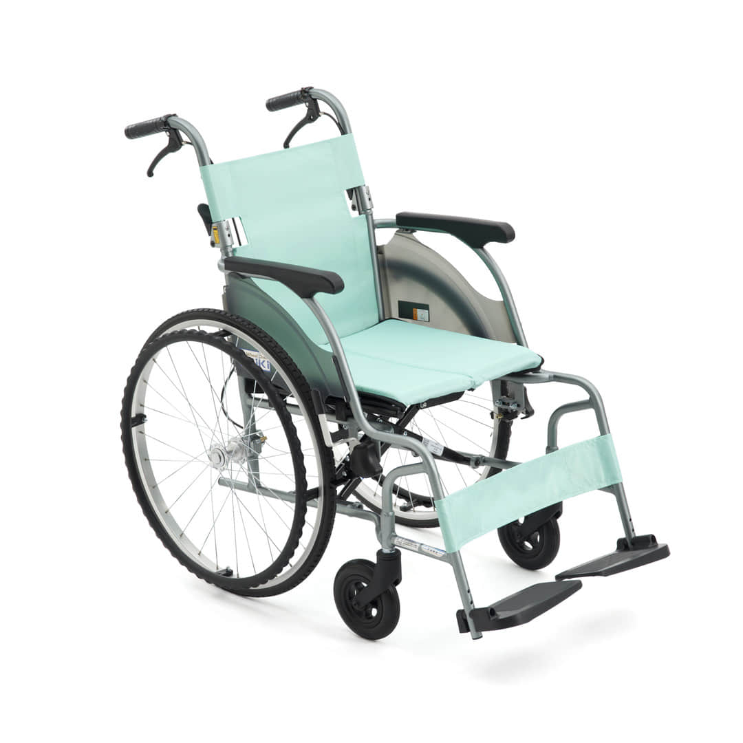 永大醫療~＂均佳＂ 日本MIKI 鋁合金輪椅CRT-1超輕系列 每台~14800元~免運費(送電體重計)