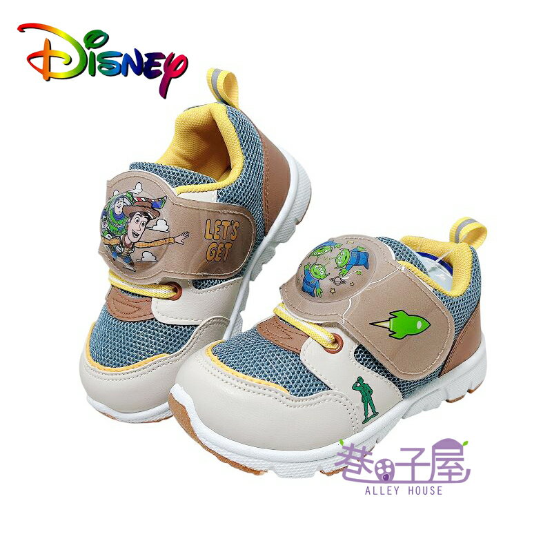 DISNEY迪士尼 玩具總動員 童鞋 電燈鞋 卡通鞋 運動鞋 休閒鞋 [T25834] 牛仔藍 MIT臺灣製造【巷子屋】