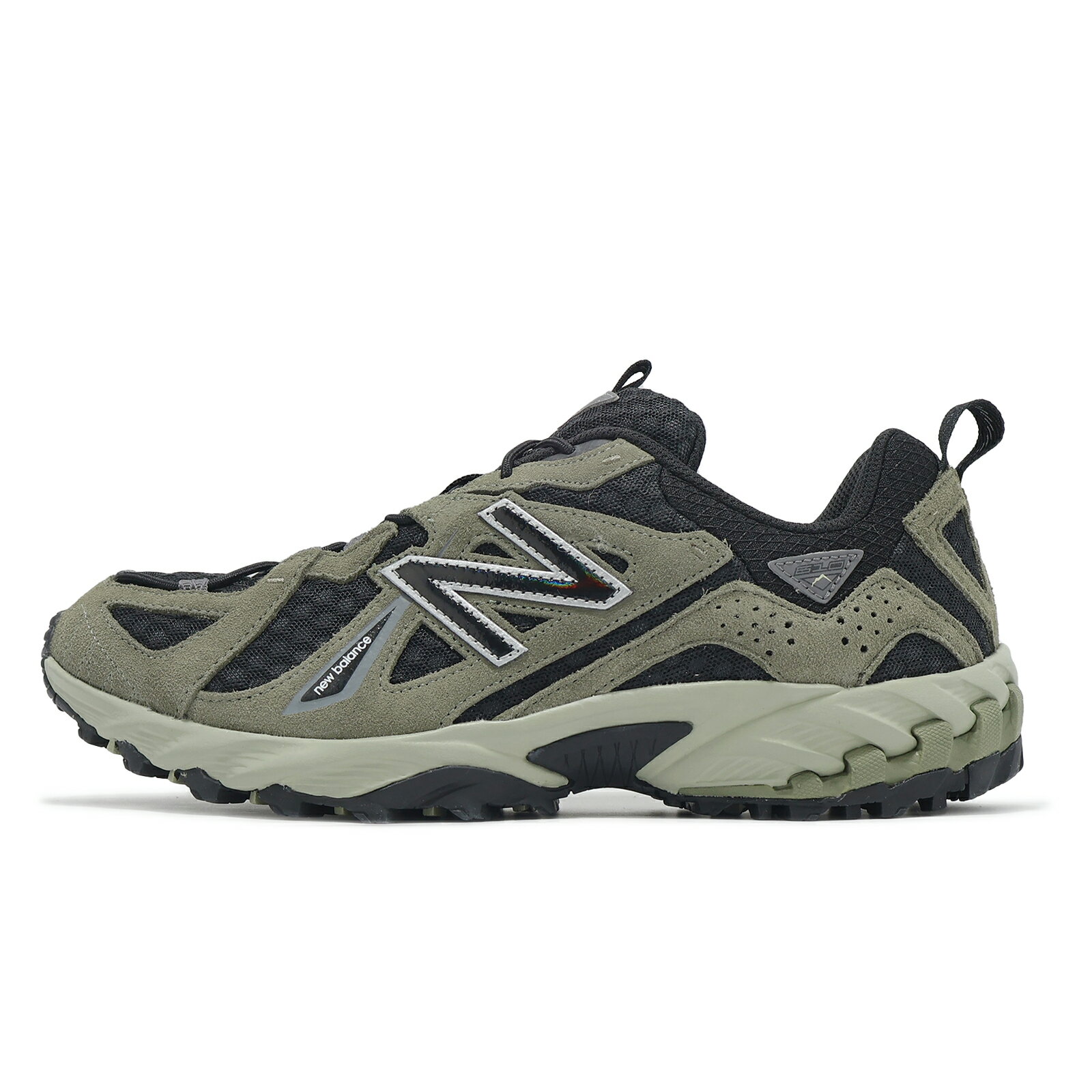 New Balance NB 休閒鞋 610 男鞋 女鞋 軍綠 黑 抽繩 拼接 山系 越野 NB ML610TBR-D