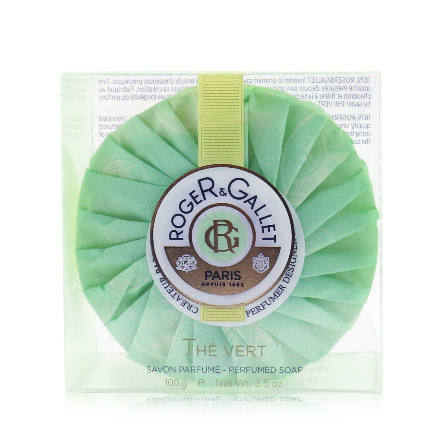 賀傑與賈雷 Roger & Gallet - 富士山綠茶香氛皂Green Tea (The Vert) Perfumed Soap ( 含盒)
