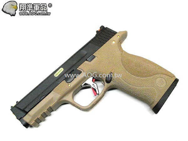 【翔準軍品AOG】WE 大嘴鳥 原力系列 黑滑 沙身 金管 龍麟 瓦斯槍 手槍 D-02-83-9-1