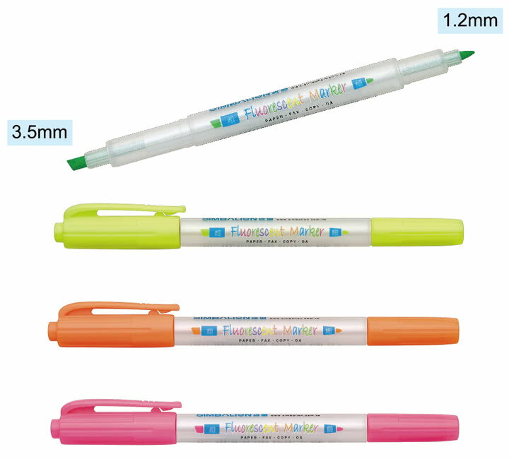 雄獅FM-680 雙頭螢光筆| 聯盟文具直營店| 樂天市場Rakuten