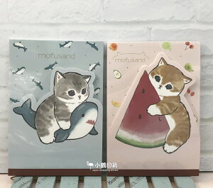 日本製 Mofusand 日本人氣插畫家 貓咪系列 造型 彩色 便條紙 (大本)｜小鶴日貨