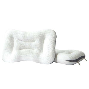 南極人針織SPA按摩枕頭護頸椎 單人雙人一對裝家用助睡眠低枕枕芯