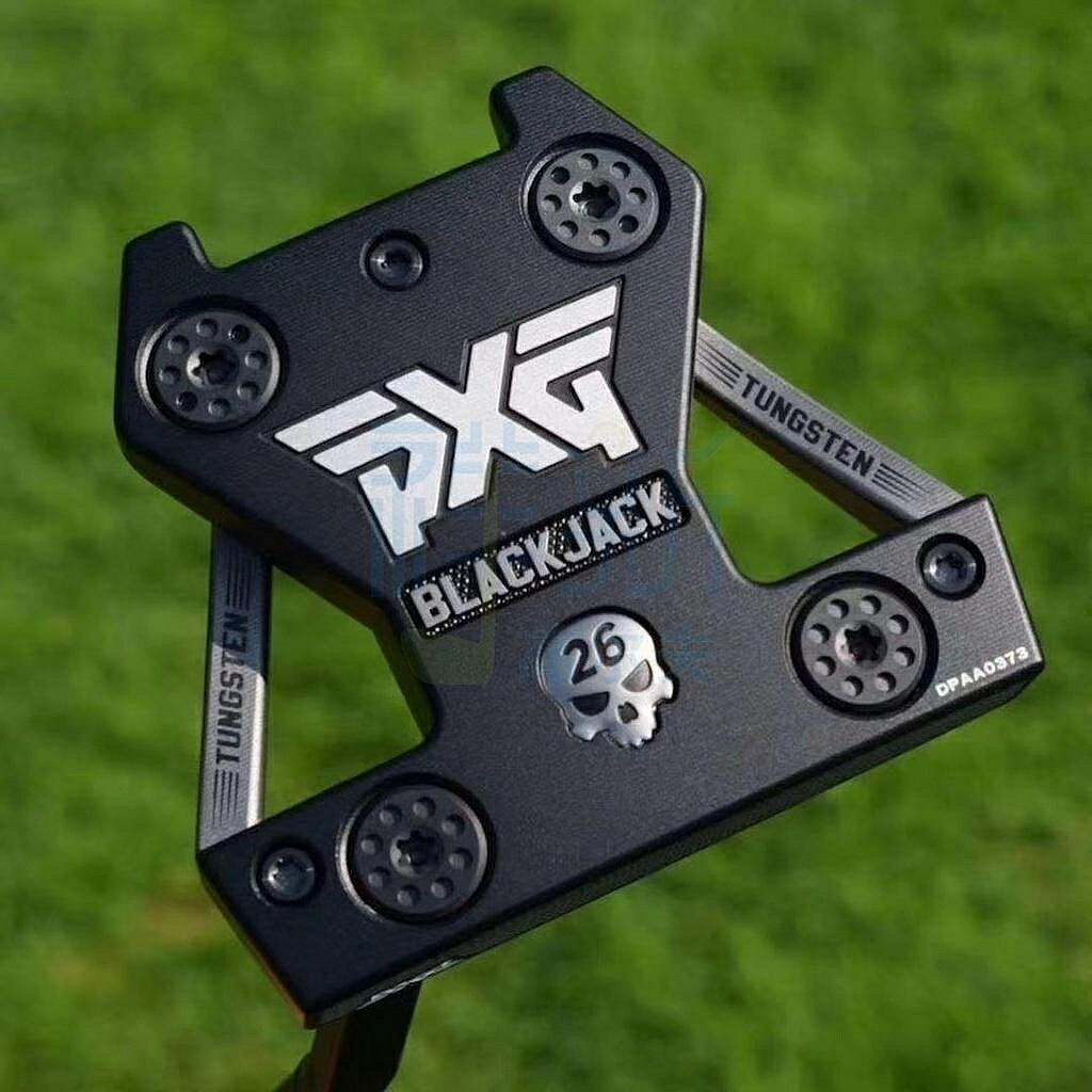 【 免郵 】高爾夫推杆 PXG高爾夫球杆男士骷髏頭新款黑色Blackjack穩定大頭容錯golf推