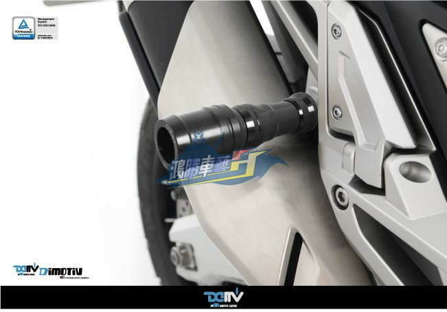 德國Dimotiv 適用本田X-ADV750/XADV 改裝排氣管保護防摔球 DMV