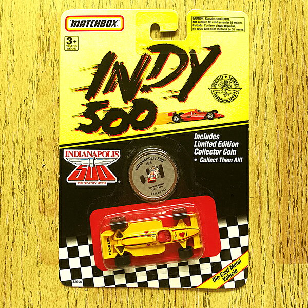 Matchbox火柴盒 MB228 印地Indy500大賽 格蘭披治賽車 彭斯#4塗裝