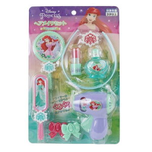 真愛日本 艾莉兒 小美人魚 吹風機 鏡子 梳子 髮飾 玩具 變裝 禮物 FT52