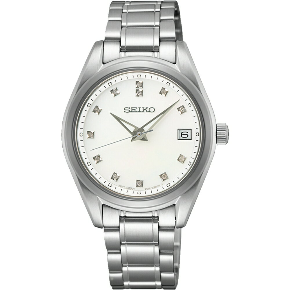 送禮首選★SEIKO 精工 CS 鑽石時尚女錶-32mm SUR579P1/6N32-00A0S 附提袋【全館滿額折價★APP下單點數4倍送】線上購買享_實體門市同步服務